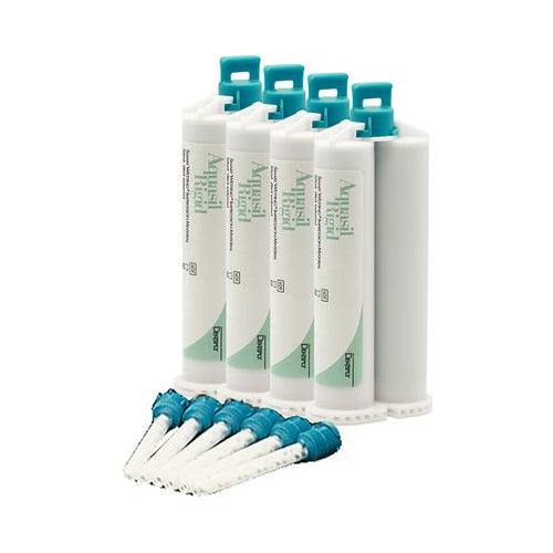 Dentsply 678350 Aquasil Rigid VPS Material Regular Set Cartridges 4/Pk 50 mL Dentsply 678350 Aquasil Rigid VPS Material Regular Set Cartridges 4/Pk 50 mL